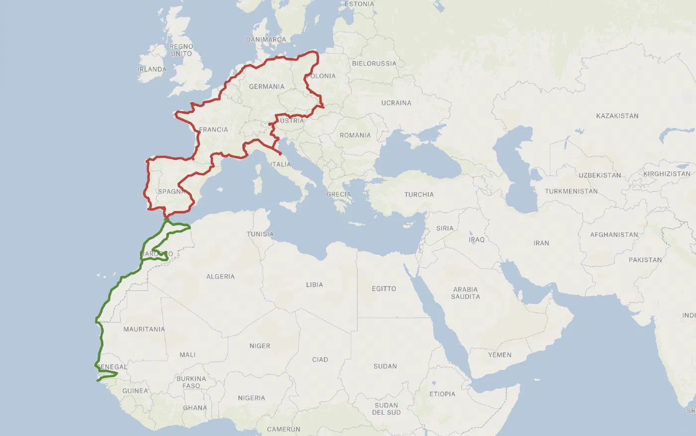 Road to Dakar